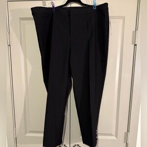 Dressbarn Classic Black Ankle Trousers